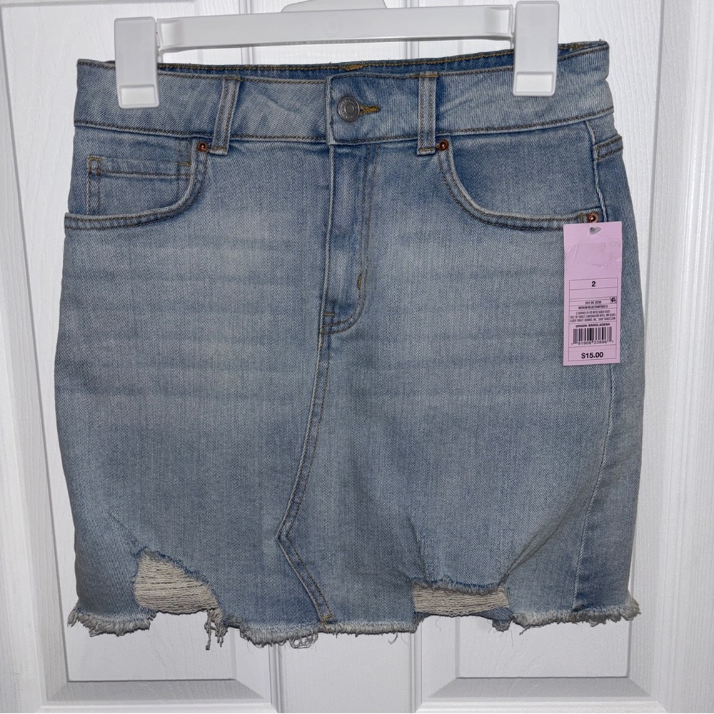 Target Jean Mini Skirt